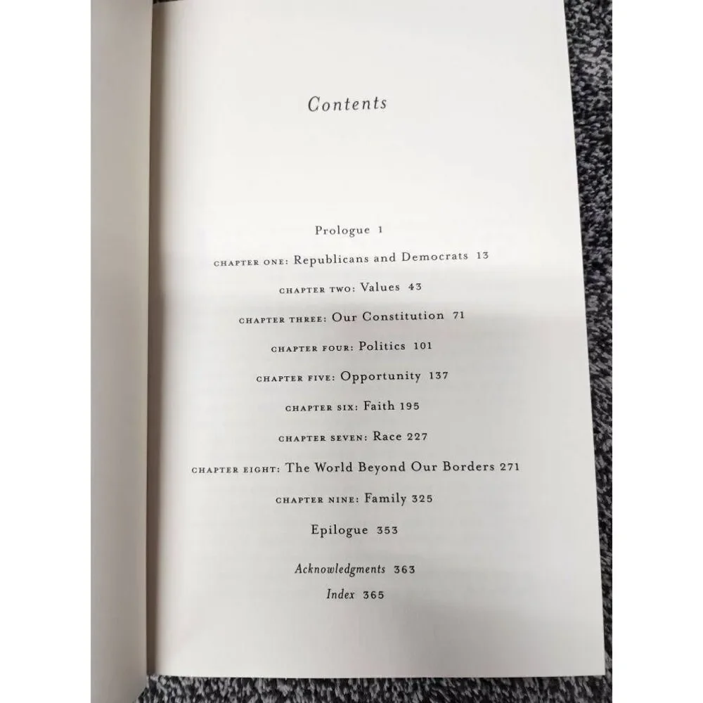 The Audacity of Hope Hardcover First Edition